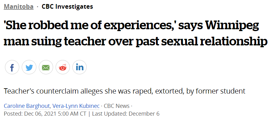 勾引15岁学生上床一年! 加拿大高中女老师遭起诉 却说自己是被强奸?! 新闻 第1张
