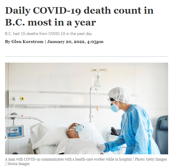 突发! BC因疫情取消省考! 防疫政策大改 单日死亡数达一年来最高! 新冠疫情 第8张