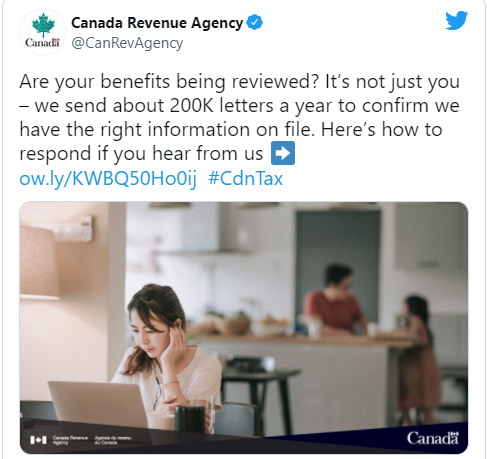 注意! CRA发话 要查20万加拿大人 千万别扔这信! 小心福利金全没! 新闻 第3张
