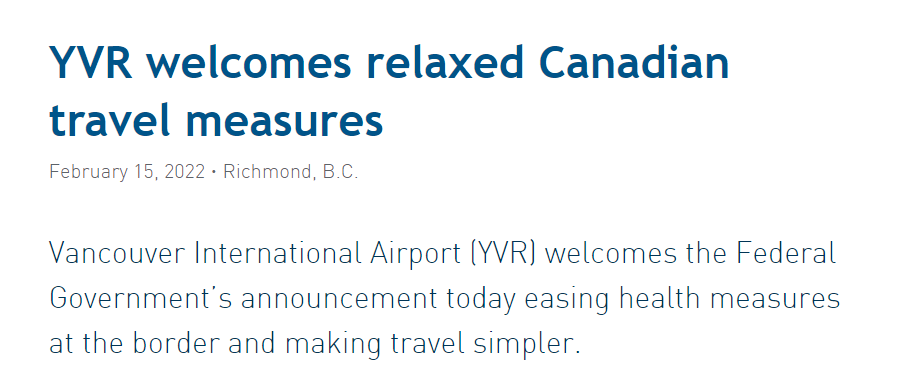 激动! BC解封 YVR将推旅行新规 温哥华至西雅图火车有望重开! 新闻 第2张