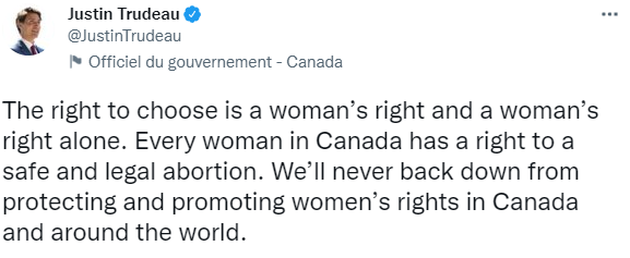 刚刚! 美国女性堕胎权被剥夺 倒退50年! 孕妇大出血不让堕! 加拿大: 我们不一样! 社会 第15张