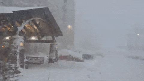 “雷霆暴雪”狂袭美加 1.2米大雪全城瘫痪 电闪雷鸣 整夜无眠 加拿大涩涩发抖 生活 第13张